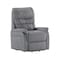 Flash Furniture HERCULES Series Gray LeatherSoft Remote Powered Lift Recliner for Elderly CH-US-153062L-GY-LEA-GG - alternate 4